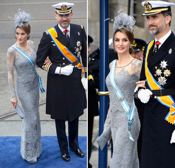 princesa-letizia-vestido-cinza-coroacao-holanda