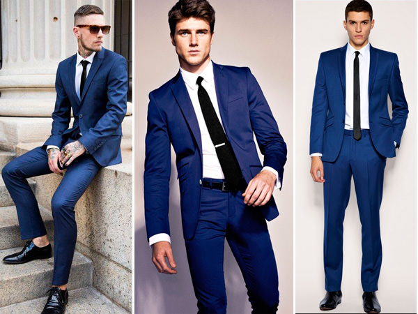 traje-noivo-terno-azul-gravata-preta