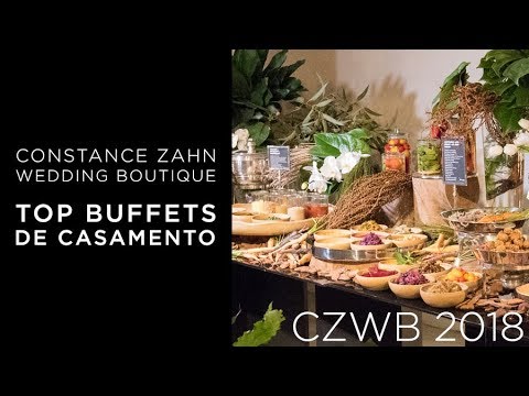 CZ Wedding Boutique 2018: os top buffets de casamento