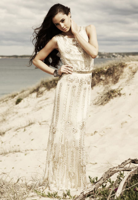 vestido de noiva praia