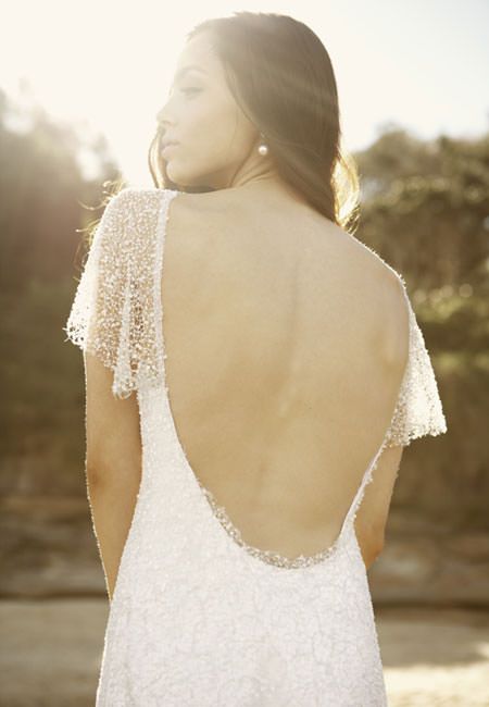 vestido de noiva decote nas costas