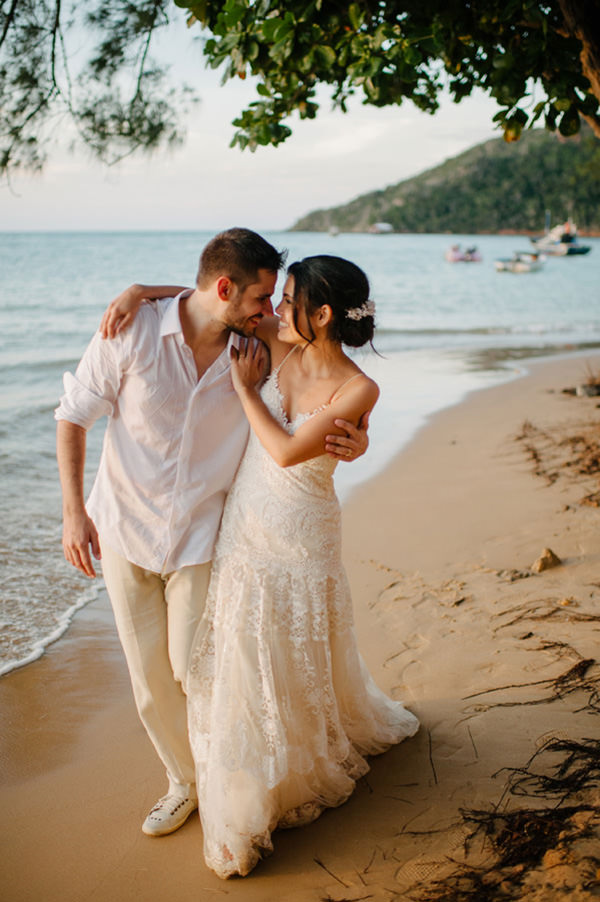 Casamento na praia, Vestido de noiva Casamarela, Yolan Cris, Bua