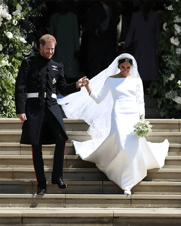 meghan markle vestido noiva