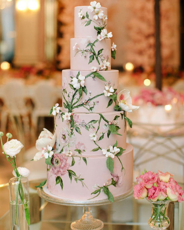 Tendência de bolo de casamento 2022, bolo de casamento, Decoração de bolo de casamento, 