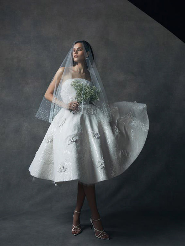 vestido de noiva Oscar de la Renta Spring 2023