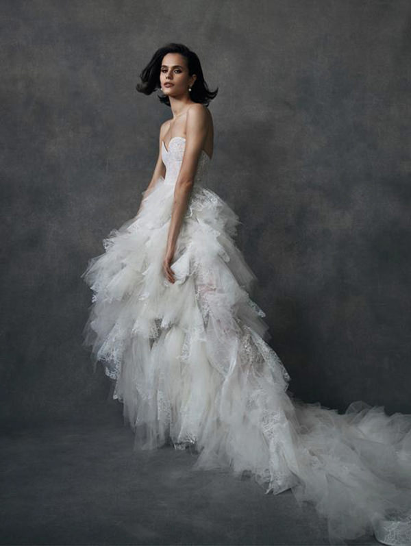 vestido de noiva Oscar de la Renta Spring 2023