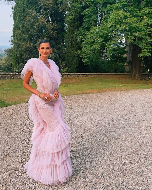 fernanda motta, convidada do casamento de Lala Rudge na Itália, Florença, segundo casamento Lala Rudge,