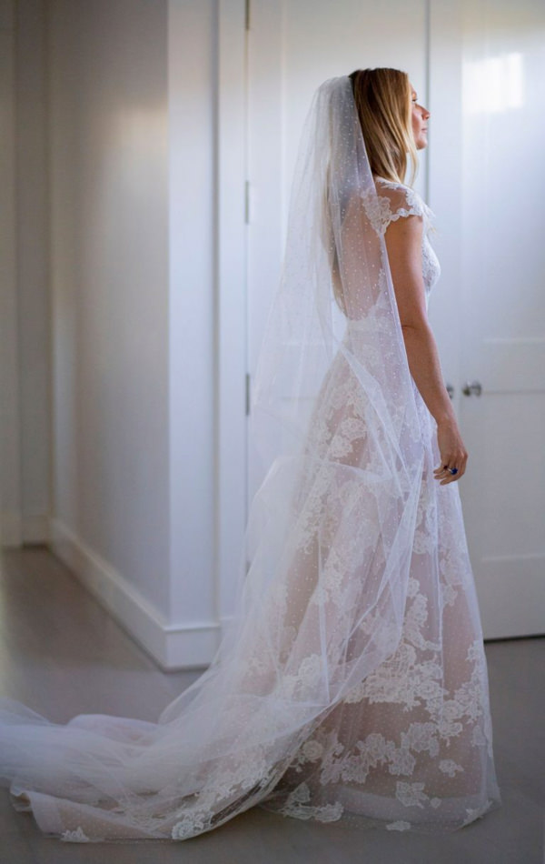 vestido de noiva Valentino, vestido de noiva alta costura, vestido de noiva, vestido de noiva de renda, Gwyneth Paltrow