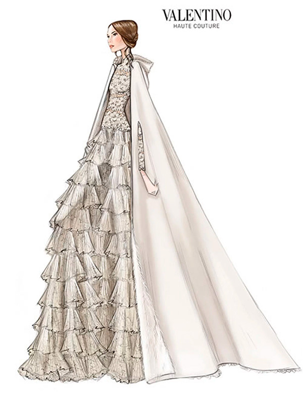 vestido de noiva Valentino, vestido de noiva alta costura, vestido de noiva, vestido de noiva de renda, Tatiana Santo Domingo