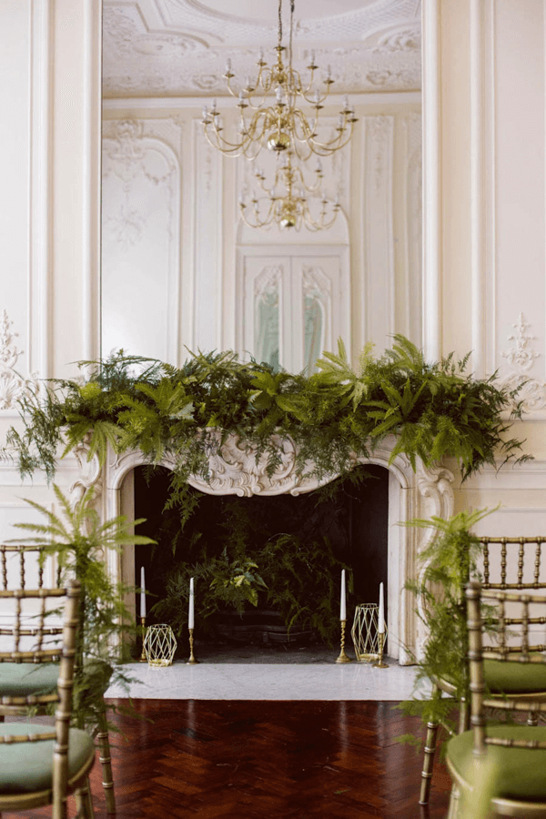 decoração de casamento greenery, decoração de casamento botânica, decoração de casamento com folhagem, decoração de casamento verde, caminho da noiva, altar de casamento, altar circular, altar geométrico