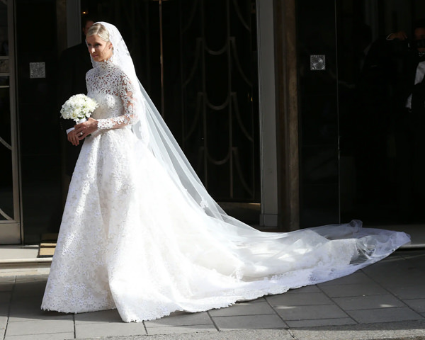 vestido de noiva Valentino, vestido de noiva alta costura, vestido de noiva, vestido de noiva de renda, Nicky Hilton