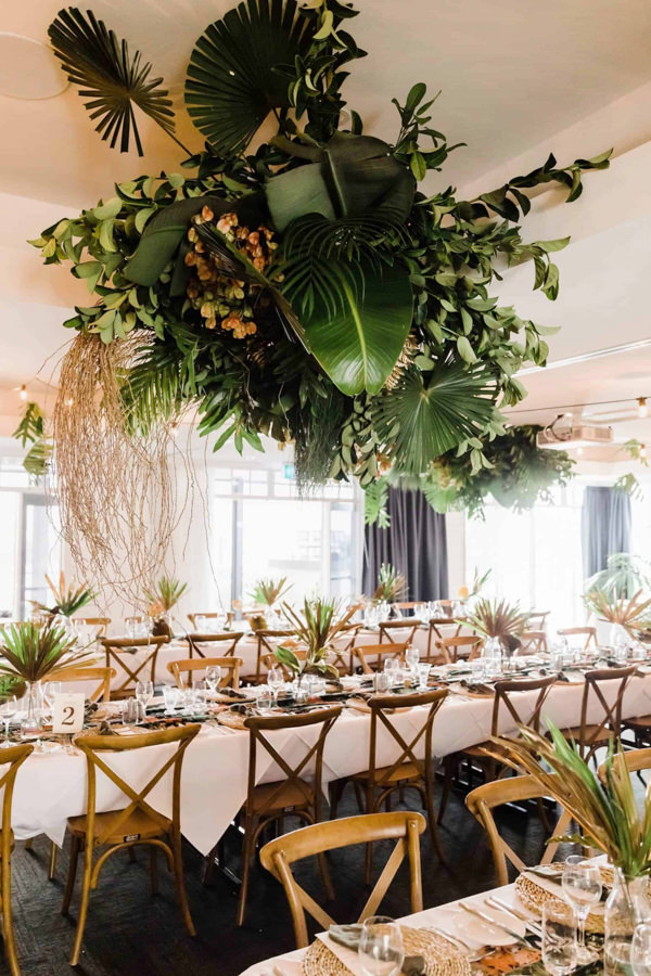 decoração de casamento greenery, decoração de casamento botânica, decoração de casamento com folhagem, decoração de casamento verde, arranjo aéreo, arranjo suspenso