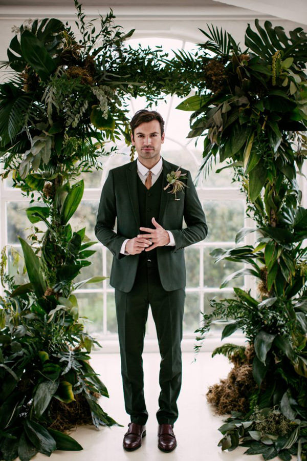 decoração de casamento greenery, decoração de casamento botânica, decoração de casamento com folhagem, decoração de casamento verde, caminho da noiva, altar de casamento, altar circular, altar geométrico