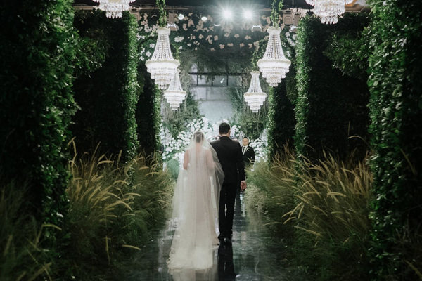 decoração de casamento greenery, decoração de casamento botânica, decoração de casamento com folhagem, decoração de casamento verde, caminho da noiva, altar de casamento