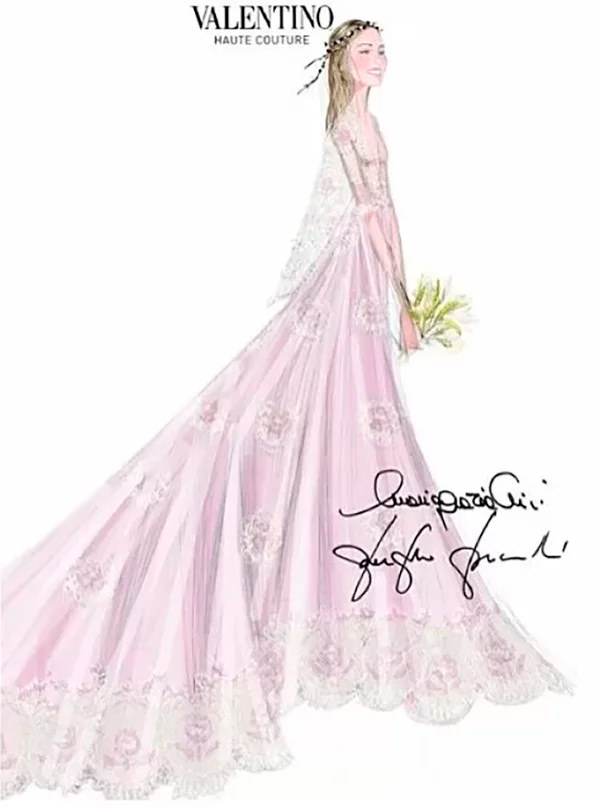 vestido de noiva cor de rosa, vestido de noiva colorido, vestido de noiva rosé, vestido de noiva millenial pink, vestido de noiva rosa quartzo, vestido de noiva rosé nude, beatrice borromeo