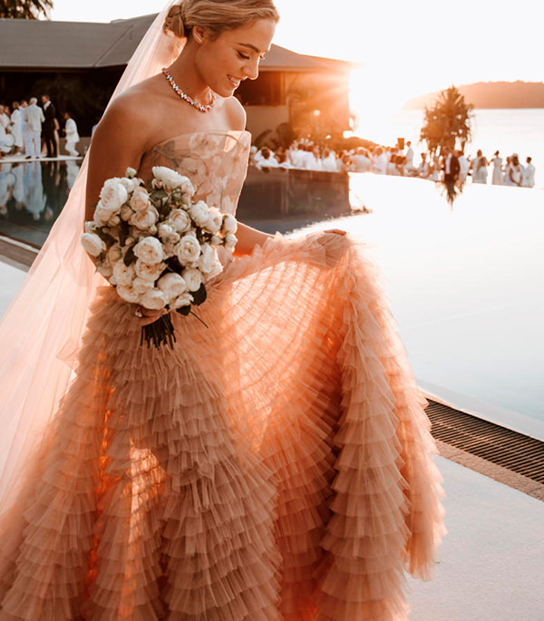 vestido de noiva cor de rosa, vestido de noiva colorido, vestido de noiva rosé, vestido de noiva millenial pink, vestido de noiva rosa quartzo, vestido de noiva rosé nude, Deborah Symond