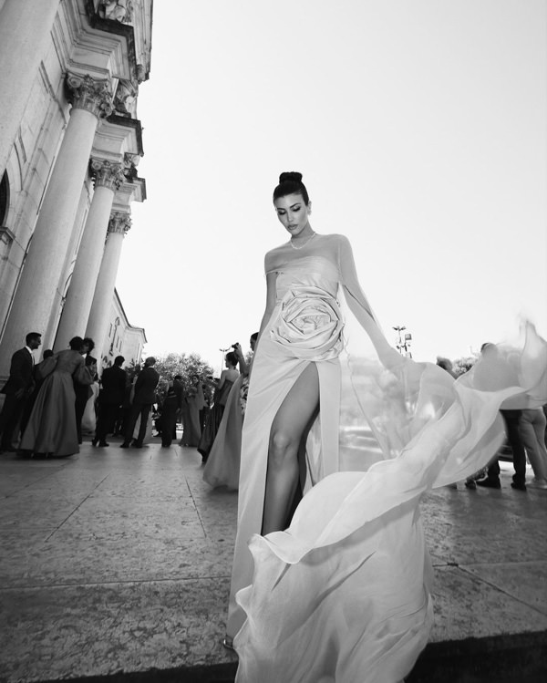 Francesca Civita, convidada do casamento