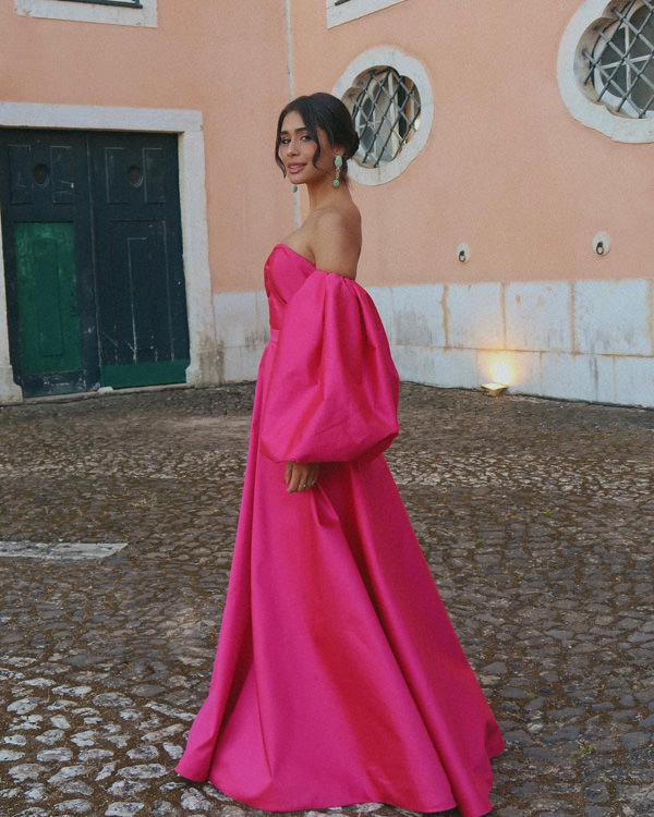 Convidada do casamento de Bia Carvalho
