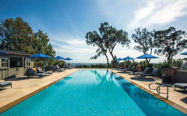 El Encanto, A Belmond Hotel, Santa Barbara, ambiente da piscina