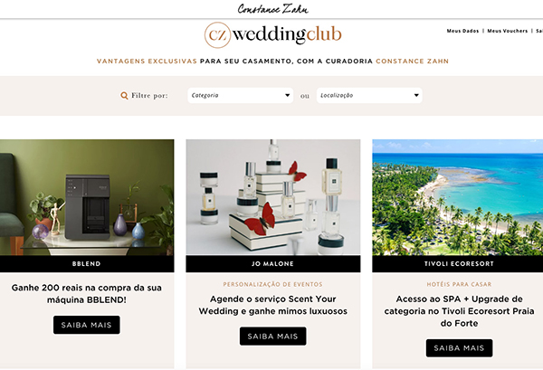 cz wedding club, print do site wedding club