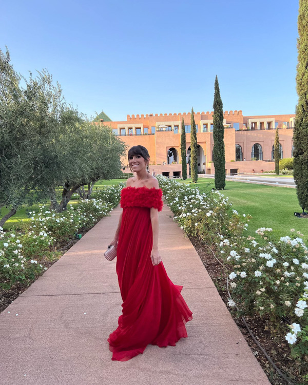 Casamento Stephanie Garcia; Casamento Marrocos; Casamento Marrakech; destination wedding; look de convidadas; look de madrinhas; black tie; Ma Galvão; vestido vermelho; Debora Mangabeira