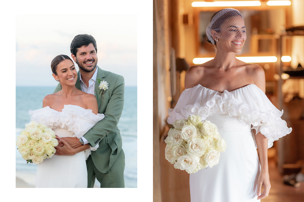 Casamento na Praia da Pipa: Fernanda Abbott Galvão + Conrado Balbino Denton