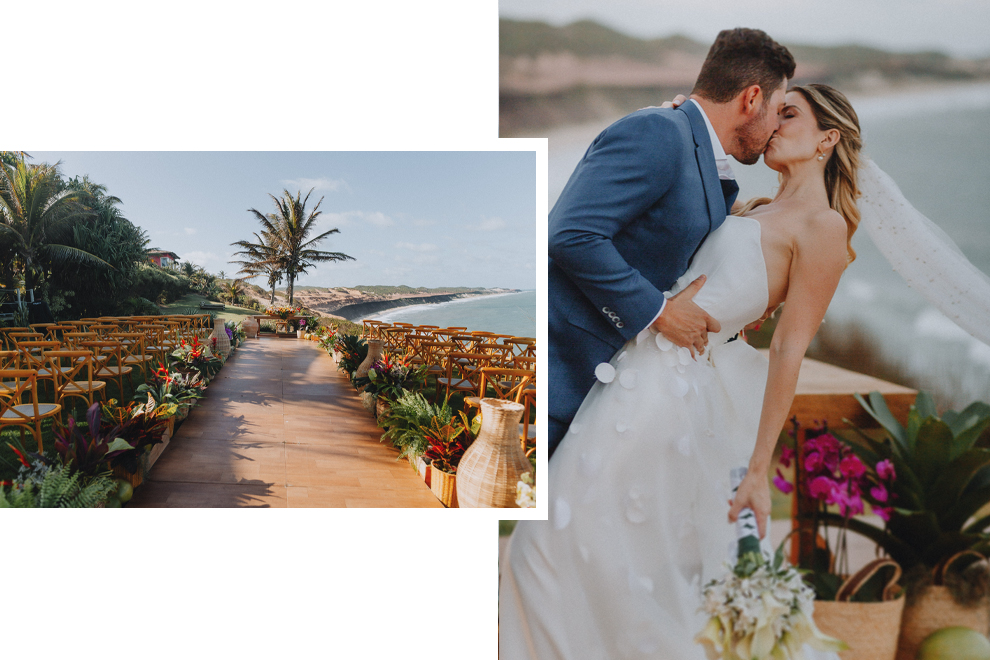 Destination Wedding na Praia de Sibaúma: Angela Maria Zoboli +Arthur Gomes Araújo