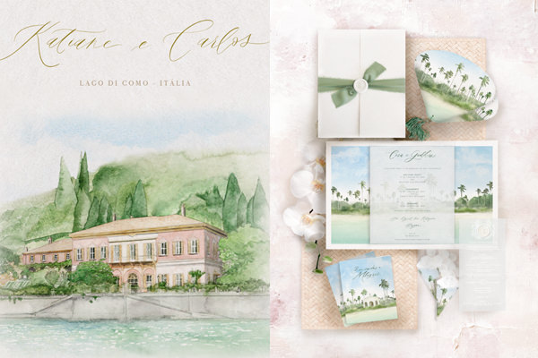 Convite para casamento; identidade visual para casamento; papelaria de casamento; monograma de casamento; Carta Casa