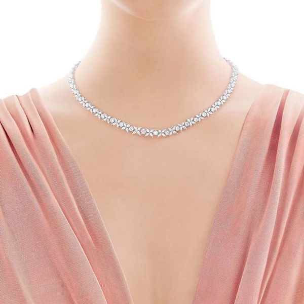riviera para casamento; joia para noivas; colar para casamento; colar para noiva; diamantes; Tiffany & Co
