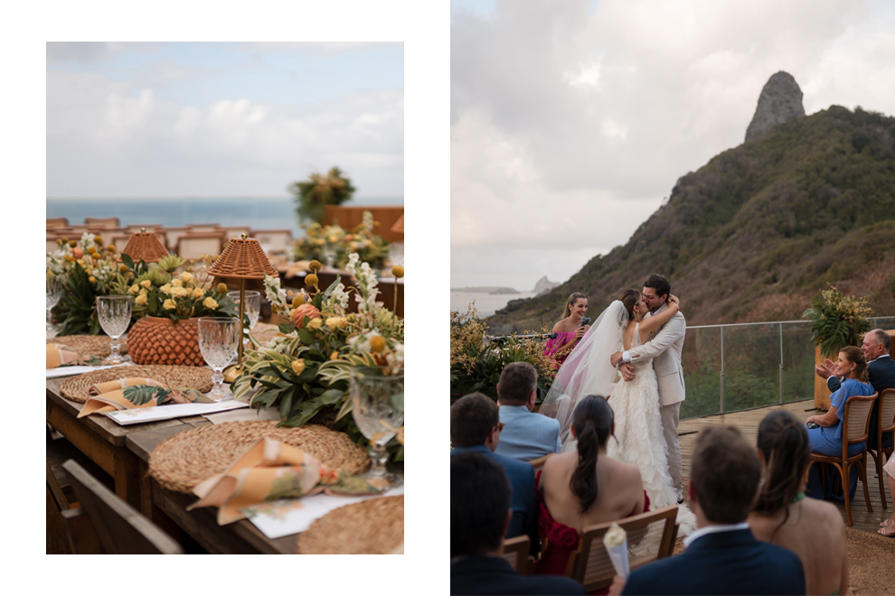Destination wedding no Mirante do Boldró, Fernando de Noronha: Camilla de Almeida Sampaio + André Vitor Torres Hilgert
